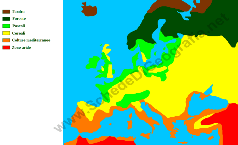 Le regioni agrarie europee