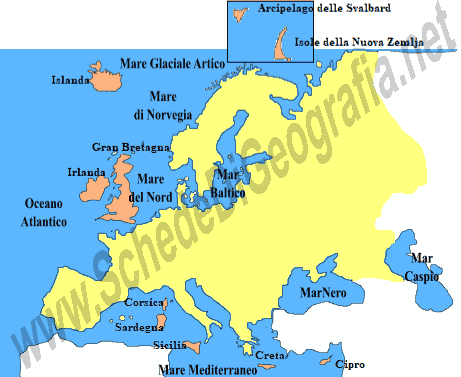 Principali isole europee