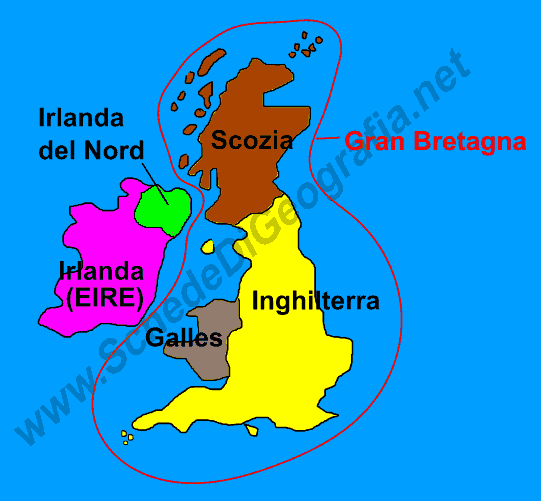 Divisone della Gran Bretagna