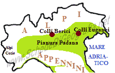 I colli della Pianura Padana