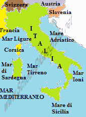 I confini dell'Italia